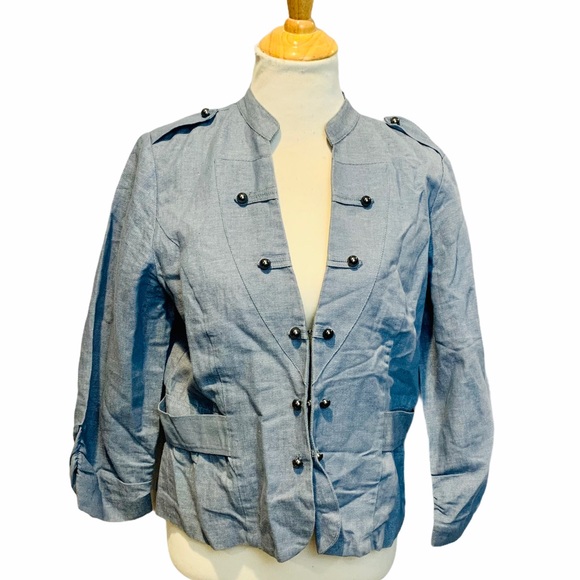 chicos military jacket